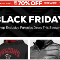 Fanatics Black Friday 2020 Sale & Deals