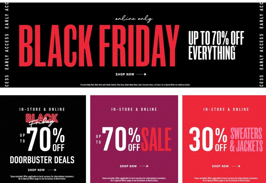 Forever 21 Black Friday 2022 Deals