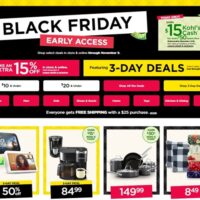 Kohls Black Friday Access Sale Live Now