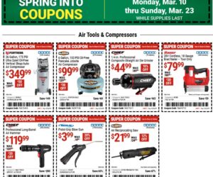 Harbor Freight Sales Ad